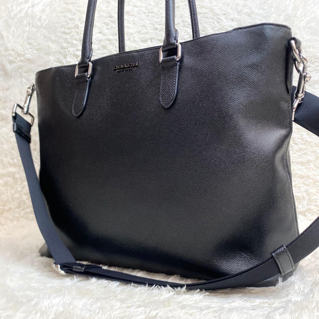 COACH メトロポリタン　ベケット　2way トートバッグ　ビジネス　ブラック