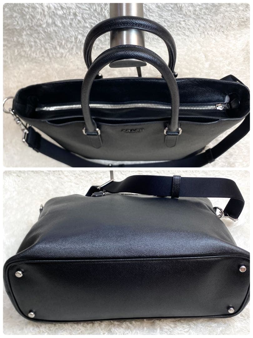 COACH メトロポリタン　ベケット　2way トートバッグ　ビジネス　ブラック