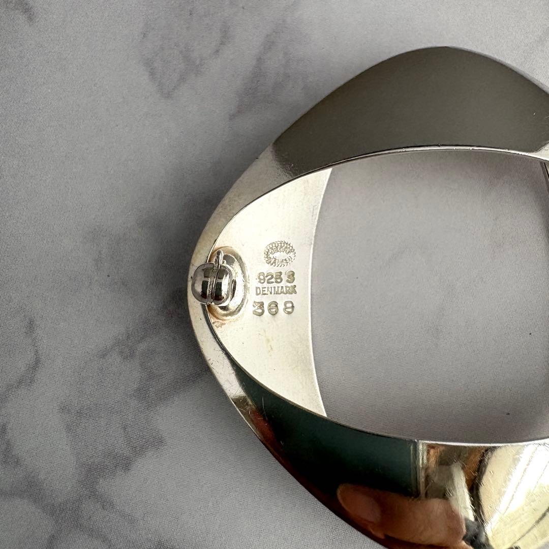 ジョージジェンセン ブローチ #368 ヴィンテージ 名品 ヘニングコッペル