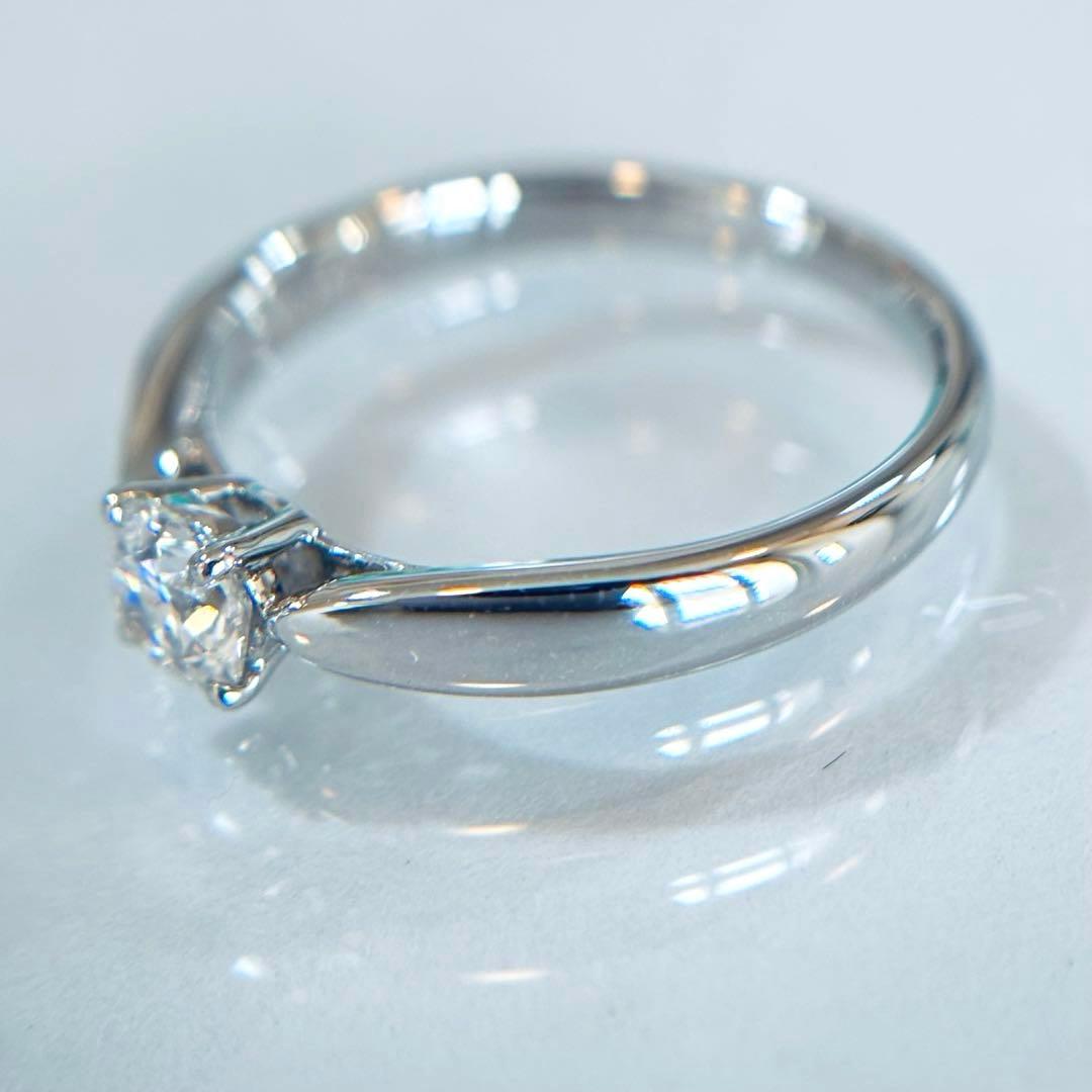 新品同様　ティファニー　Pt950 ハーモニー　ダイヤ　リング　0.26ct