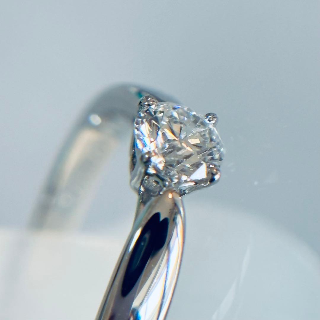 新品同様　ティファニー　Pt950 ハーモニー　ダイヤ　リング　0.26ct