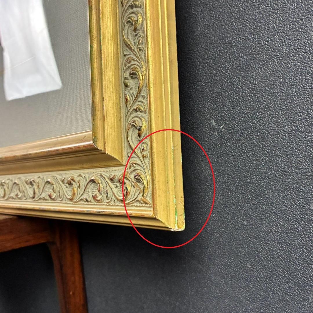 マリー・ローランサン「天使の娘」リトグラフ お洒落な額装 フランス