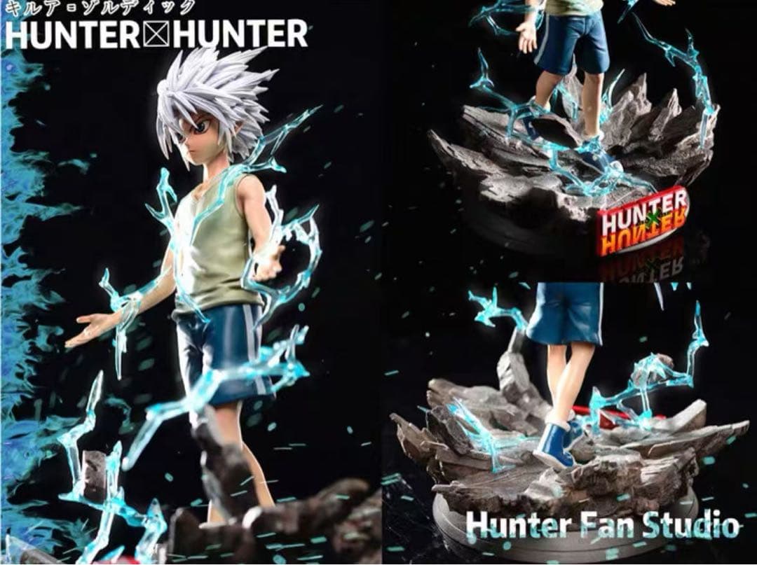 hunter×hunter キルア＝ゾルディック ガレージキット ガレキ ①⑨