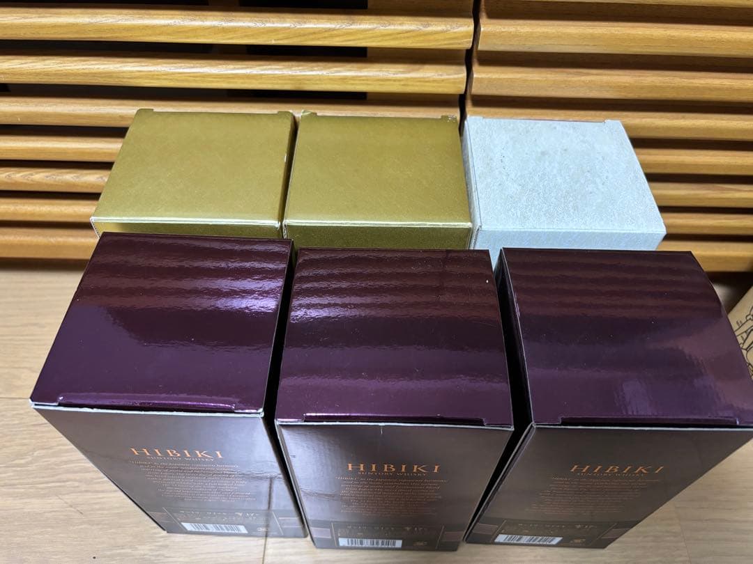 響、響17年空箱6個セット 中身無し