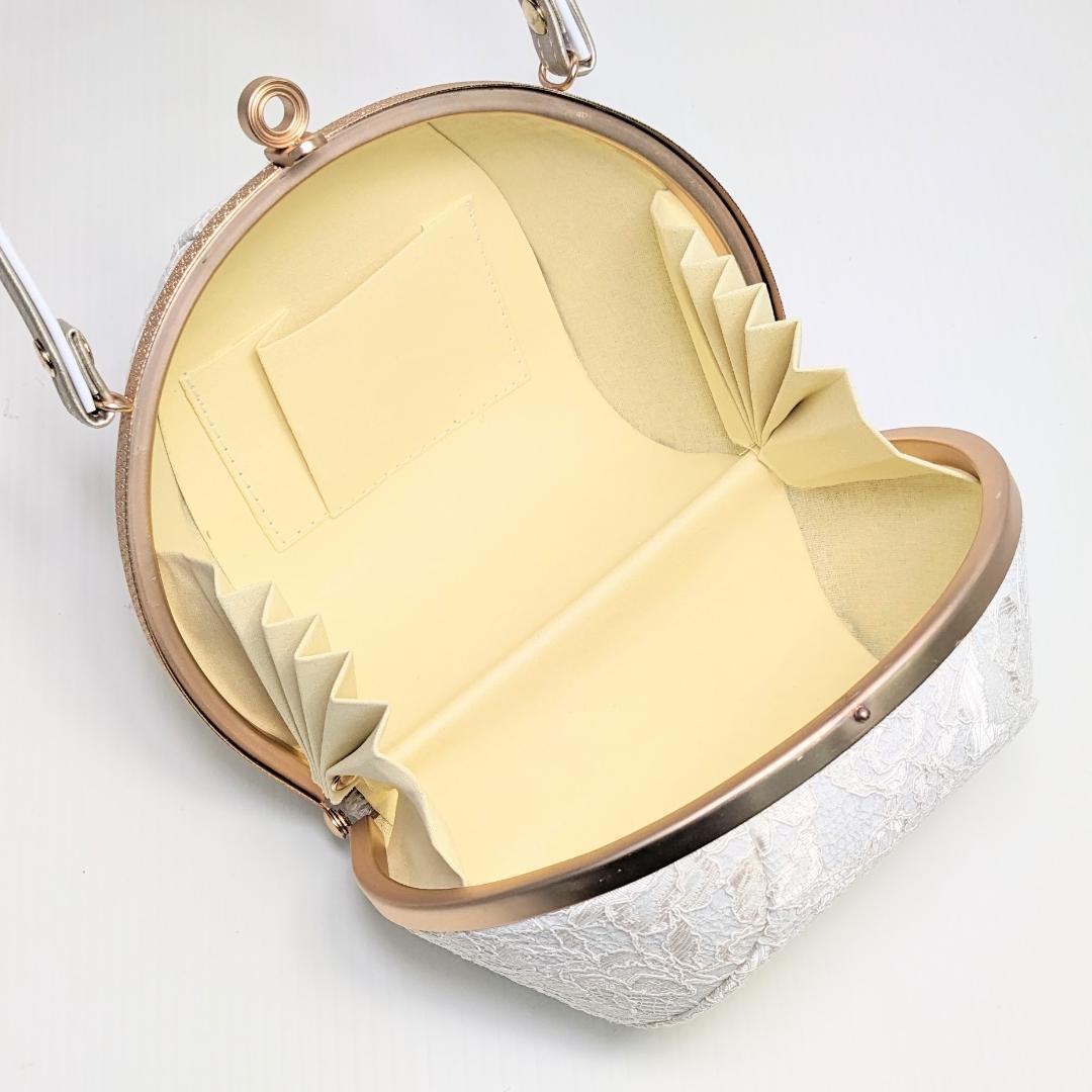 和装 草履バッグセット レース 白 金 ゴールド ホワイト フリーサイズ u88