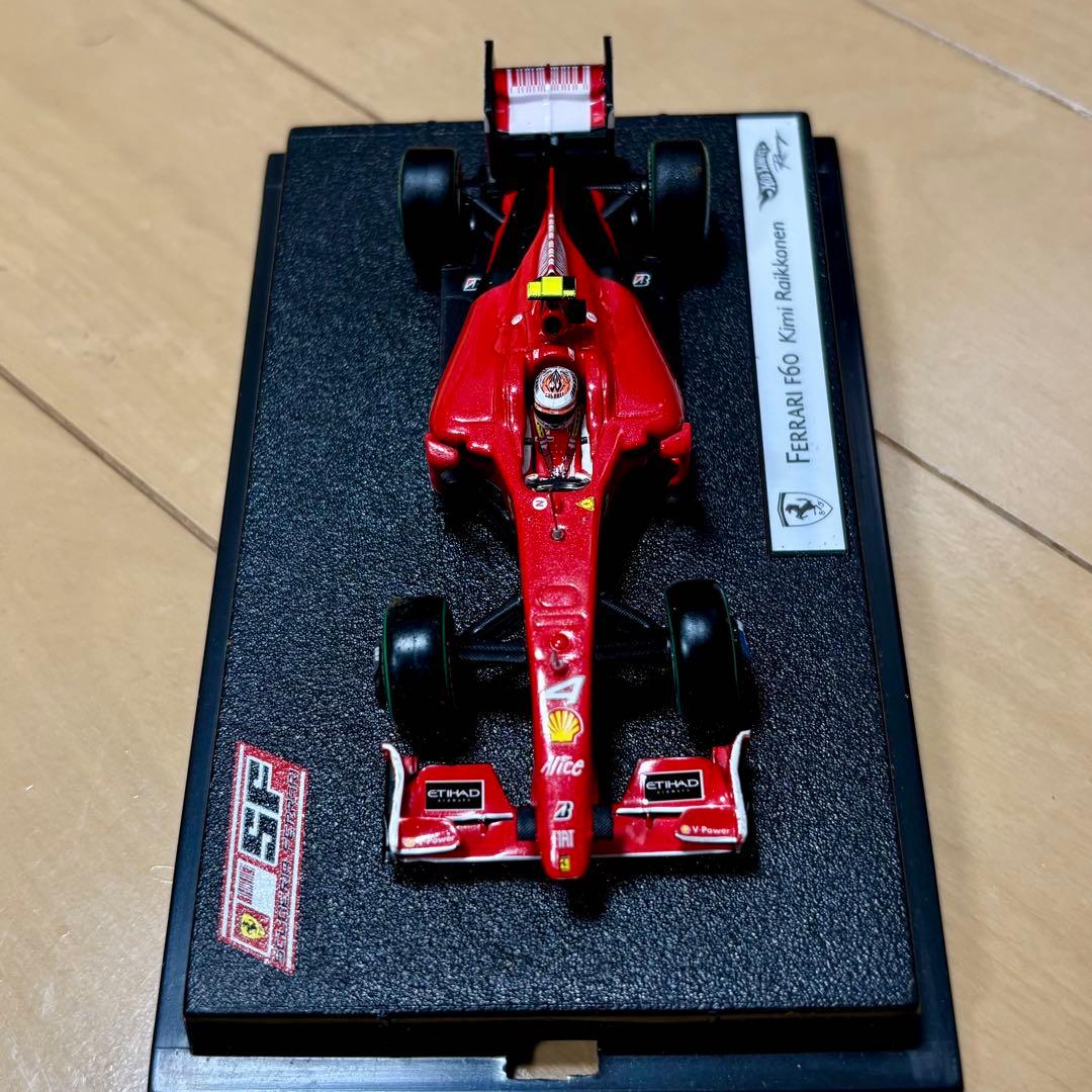 マテル 1/43フェラーリ F60 K.ライコネン バーコード仕様