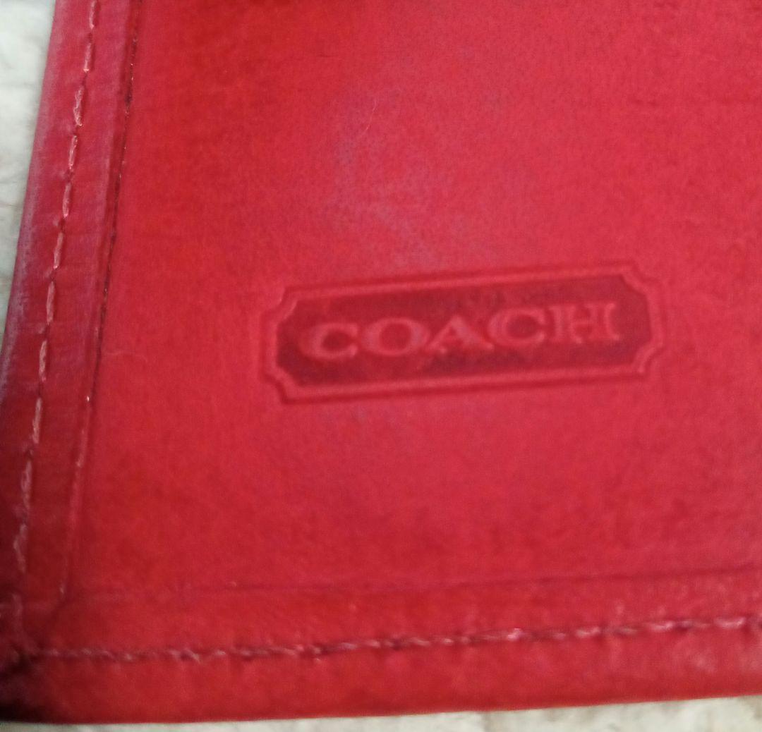 【オールドコーチ】COACH レザー パスポートケース