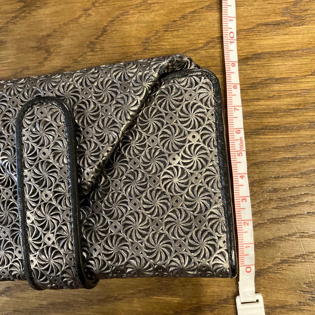 ま*お様 ハヤシヒロコ　ジラソーレ　財布　ブラック　 ミニモ