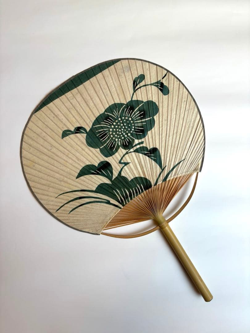 芹沢銈介　型染うちわ　4種　ビンテージ　民藝　団扇