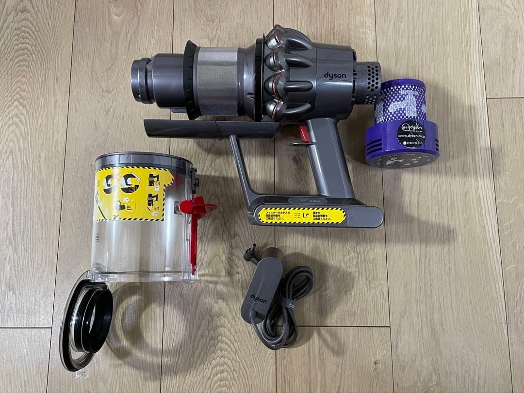 ダイソンV10SV12 整備洗浄済本体　V7V8からアップデートセット