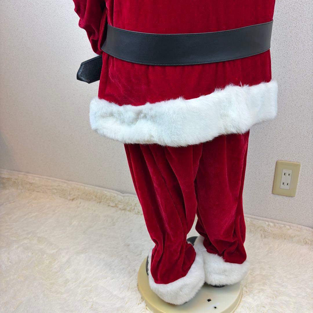 送料無料 ダンシングサンタ 大型 120cm 置物 人形 クリスマスツリー