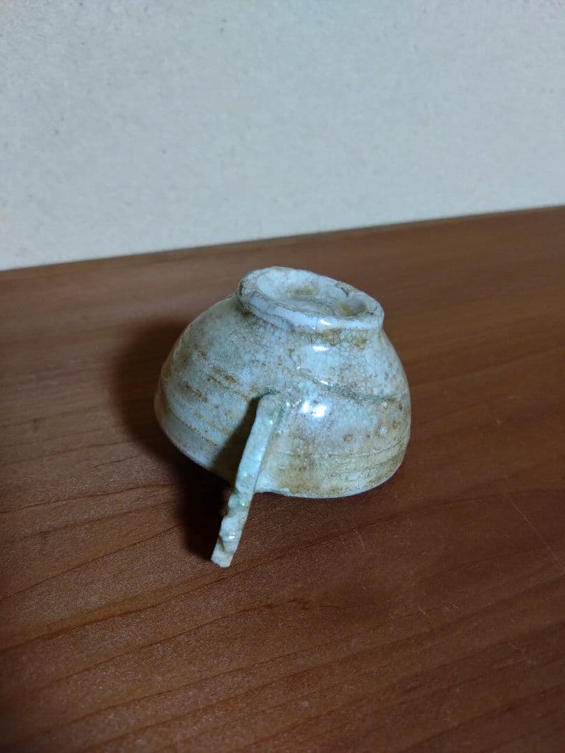 李朝 白磁    金海 耳盃