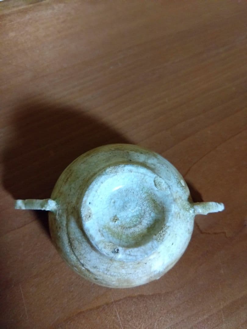 李朝 白磁    金海 耳盃