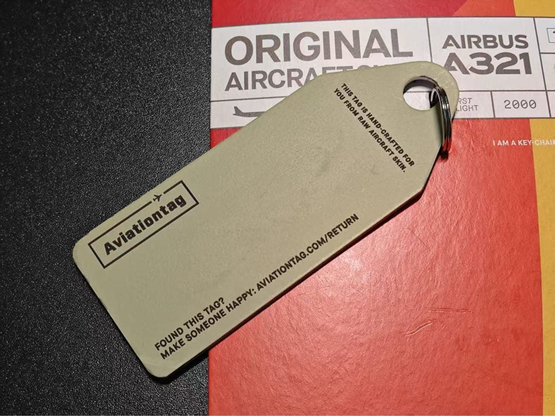 航空機・ヘリコプター Asiana aviationtag A321-100 0359