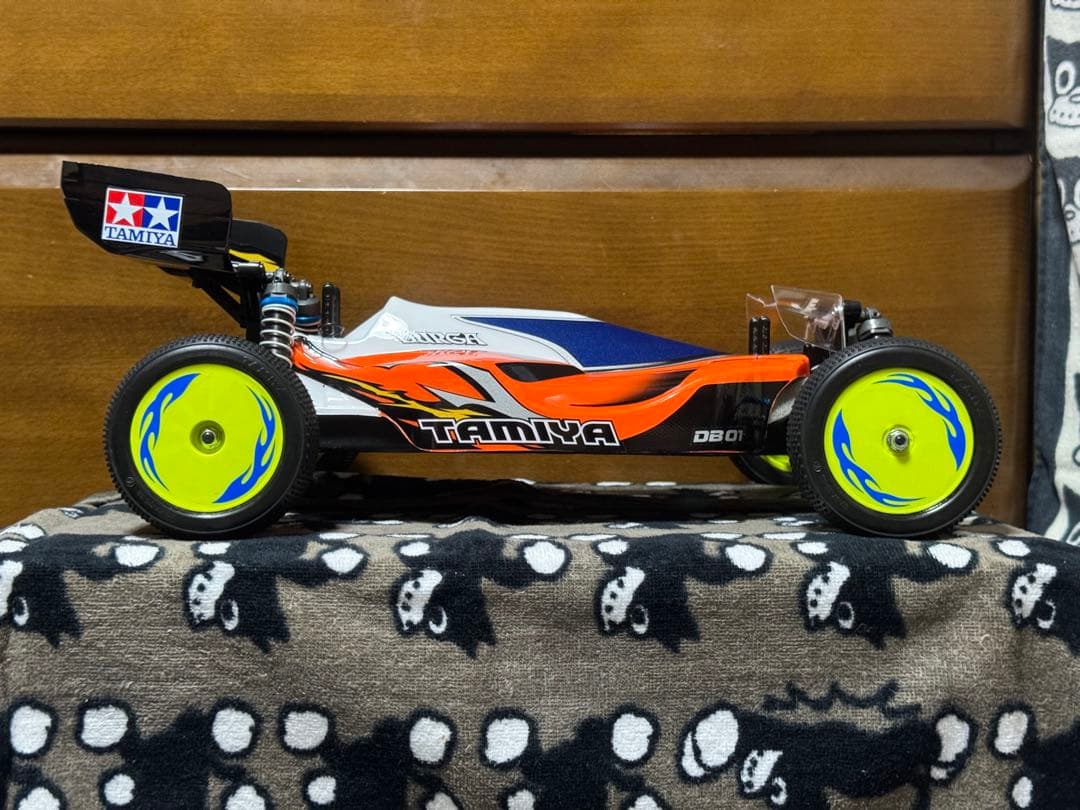組立完成済！タミヤDB01ドゥルガ BZモーター・サーボ・ESC他OP多数装着車