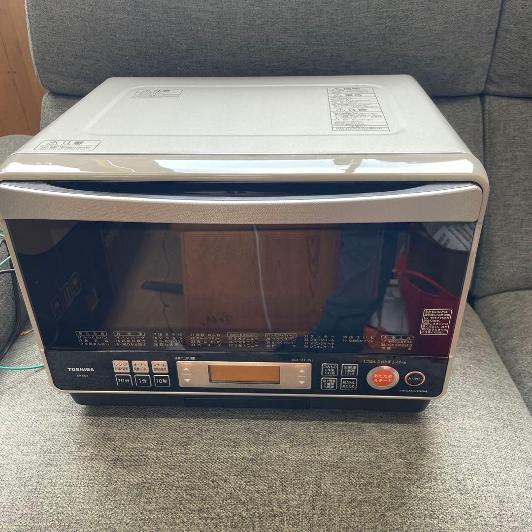 TOSHIBA 東芝 過熱水蒸気オーブンレンジ ER-KD8