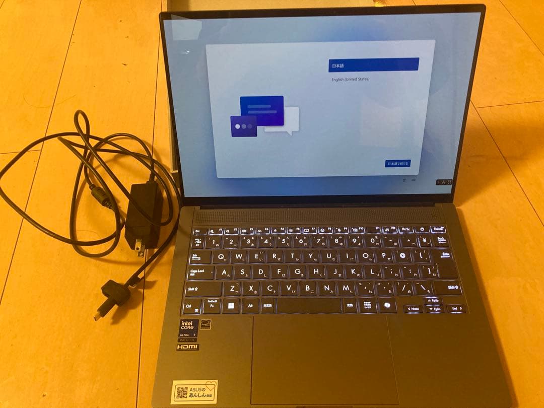 Windowsノート本体 ASUS Zenbook S 14 UX5406SA-TU7321GR