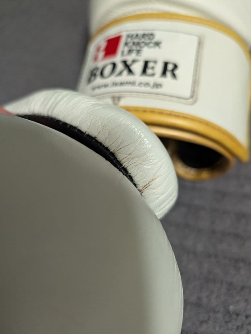 ISAMI BOXER ボクシンググローブ　ホワイト　16オンス