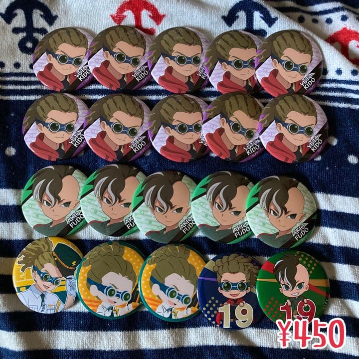 イナズマイレブン シリーズ 缶バッジ