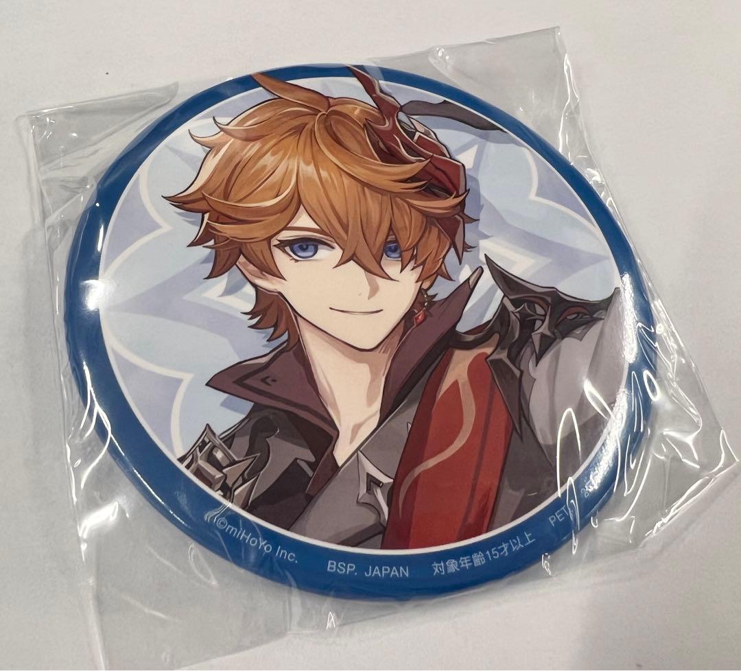 原神 namco 缶バッジ 缶バ SEGA gigo プライズ  タルタリヤ