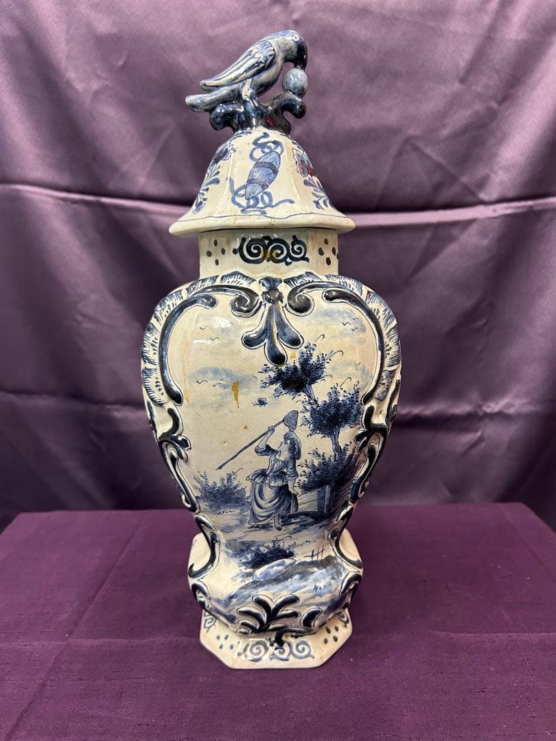 オランダで購入　デルフト焼