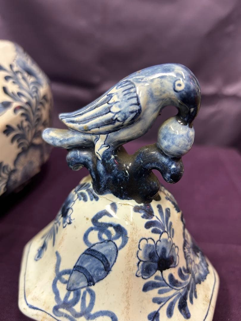 オランダで購入　デルフト焼