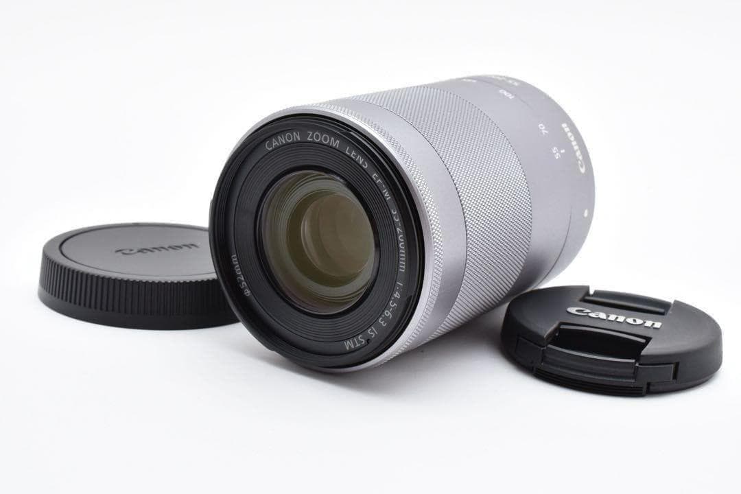 【極美品】 キヤノン CANON EF-M 55-200mm IS STM