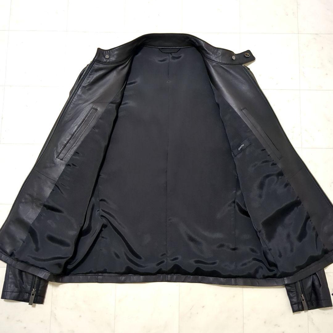 新品 2023年作品 JOSEPH HOMME シングルライダースジャケット