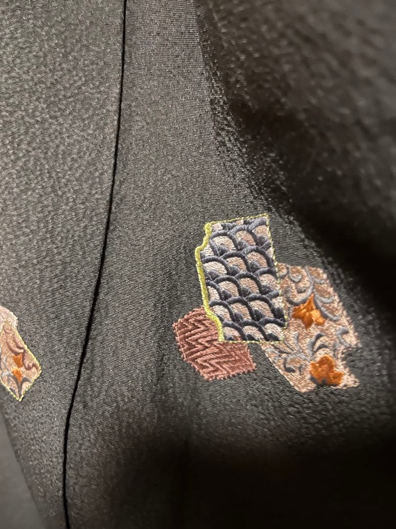 【逸品】●中国工芸品●【蘇州刺繍訪問着】●そごう産●鹿子●