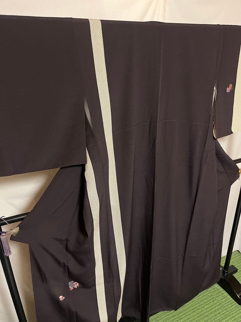 【逸品】●中国工芸品●【蘇州刺繍訪問着】●そごう産●鹿子●