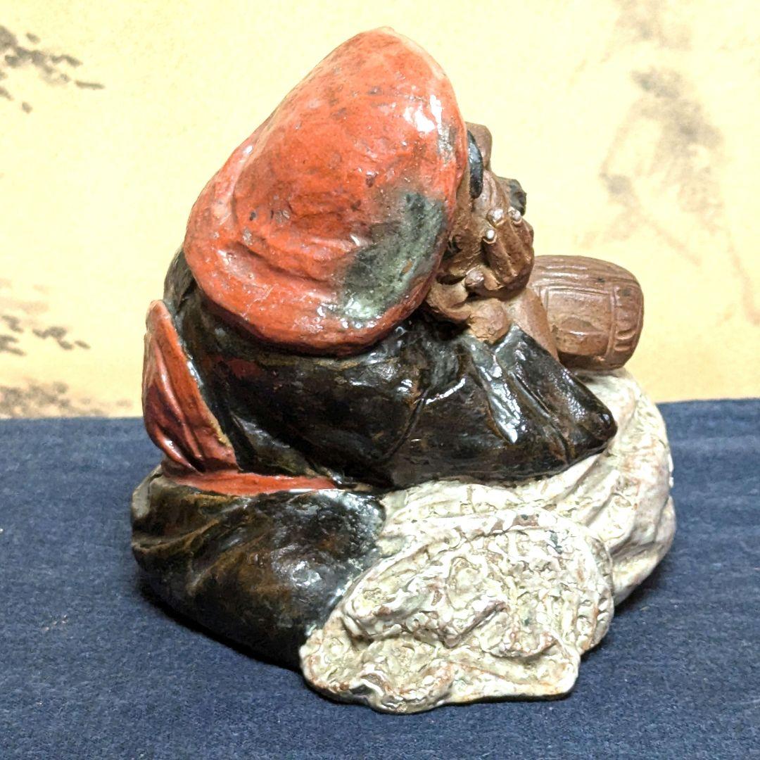 大黒天　史甫作　骨董品　アンティーク