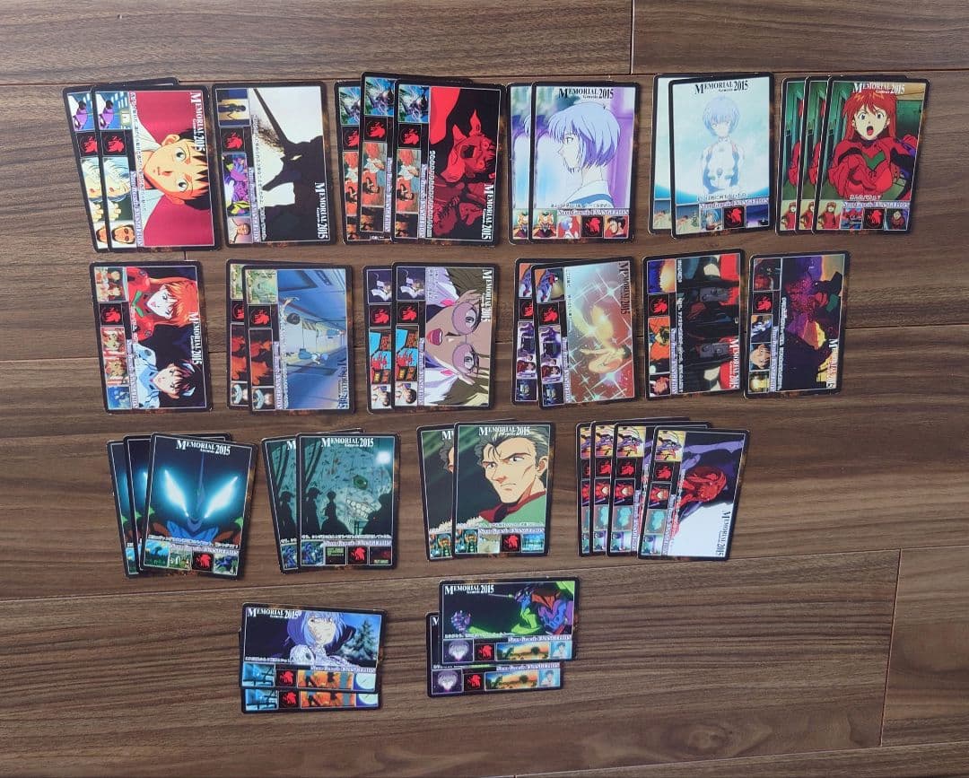 エヴァンゲリオンカード アマダ カルビー エヴァカード まとめ売り 193枚