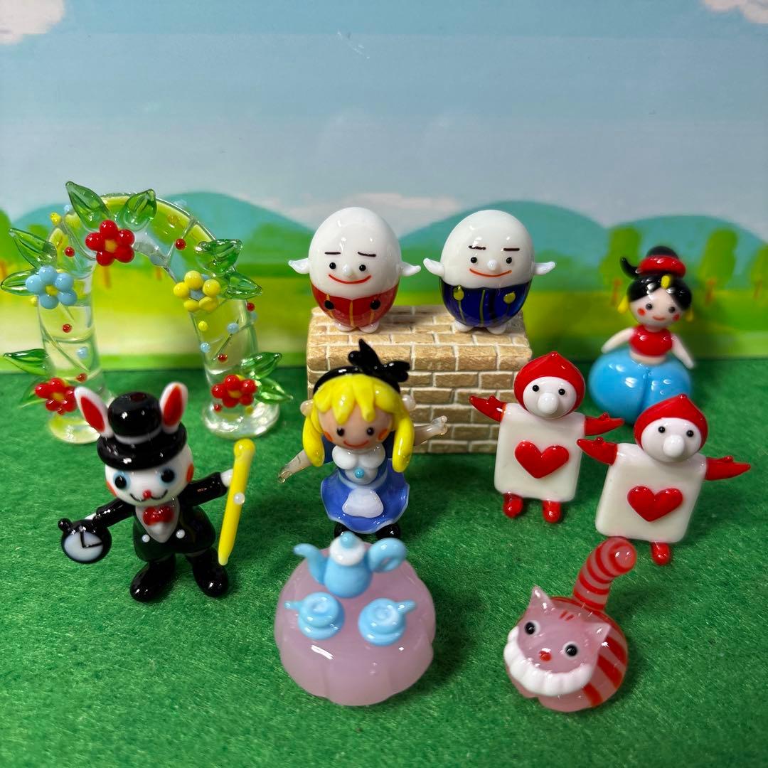 ココア　ガラス細工　ミニチュア