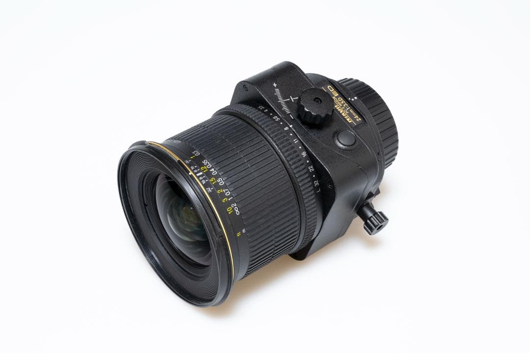 【美品】PC-E NIKKOR 24mm f/3.5D ED ニコンシフトレンズ