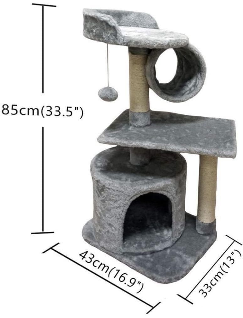 ❤仔猫もシニア猫も遊べる＆ゆったり寛げると大人気♪❤お洒落キャットタワー