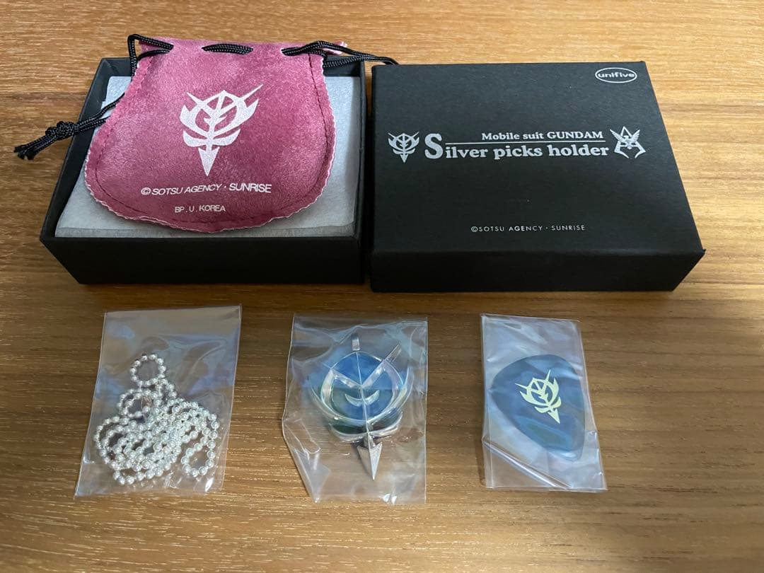 ガンダム　ピック　シルバー　ピックホルダー　ジオン ガンプラ