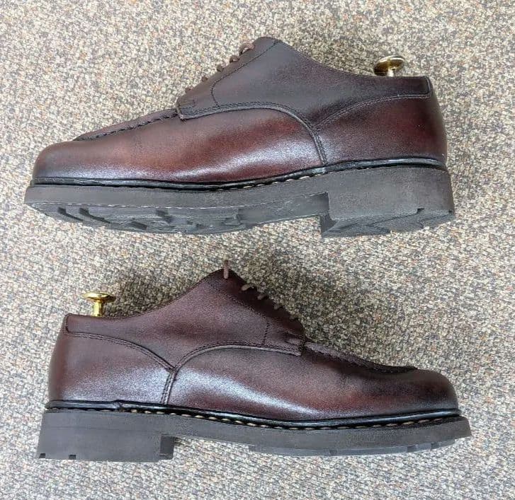 パラブーツ　シャンボード　カフェ　オールソール交換済　　6.5