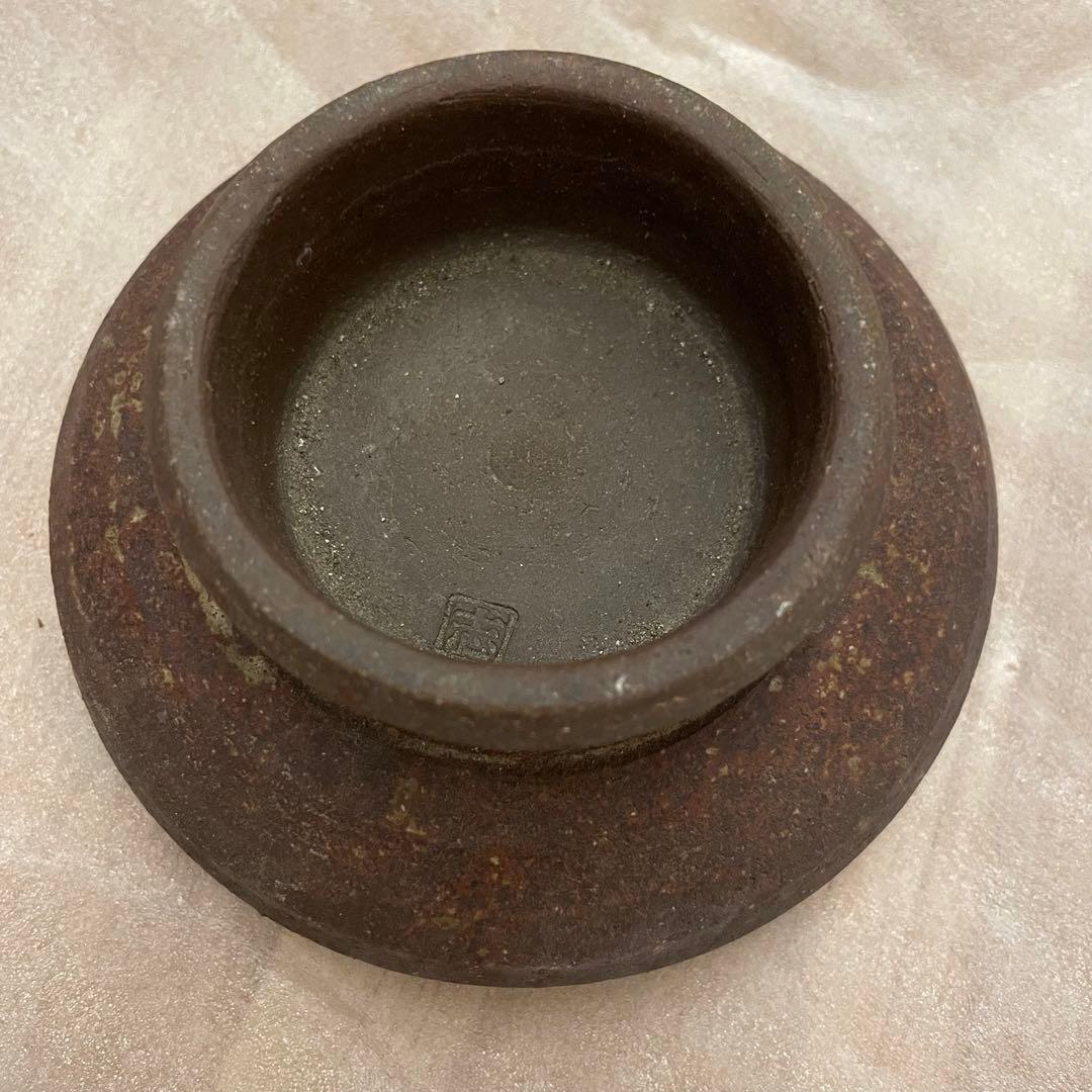 盆栽鉢 ミニ盆栽 鉢 豆盆栽 骨董品 陶芸品 円形