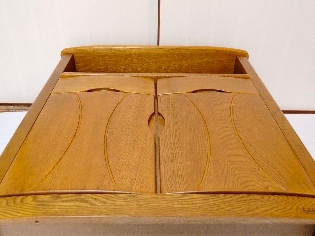 【展示美品】浜本工芸 HAMAMOTO 電話台 FAX台 飾り棚 サイド