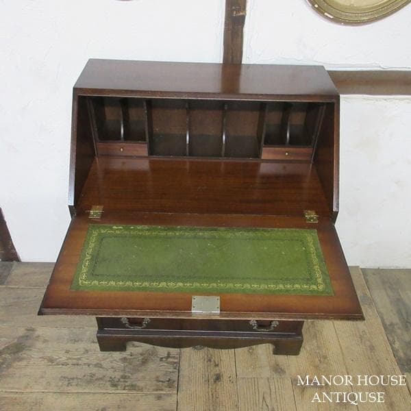 イギリス アンティーク 家具 ライティングビューロー デスク 机 6469d