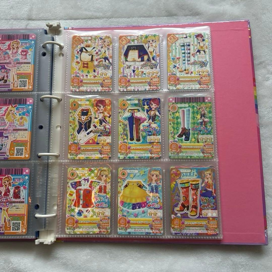 アイカツ 9ポケットバインダー＋アイカツカード78枚セット