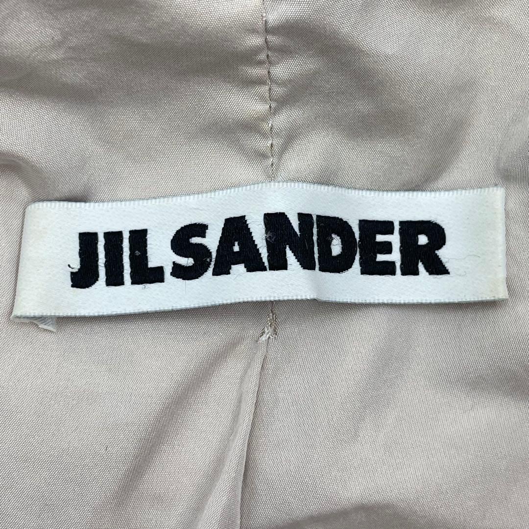 JIL SANDER ロングコート　 アルパカ　シルク　混　38