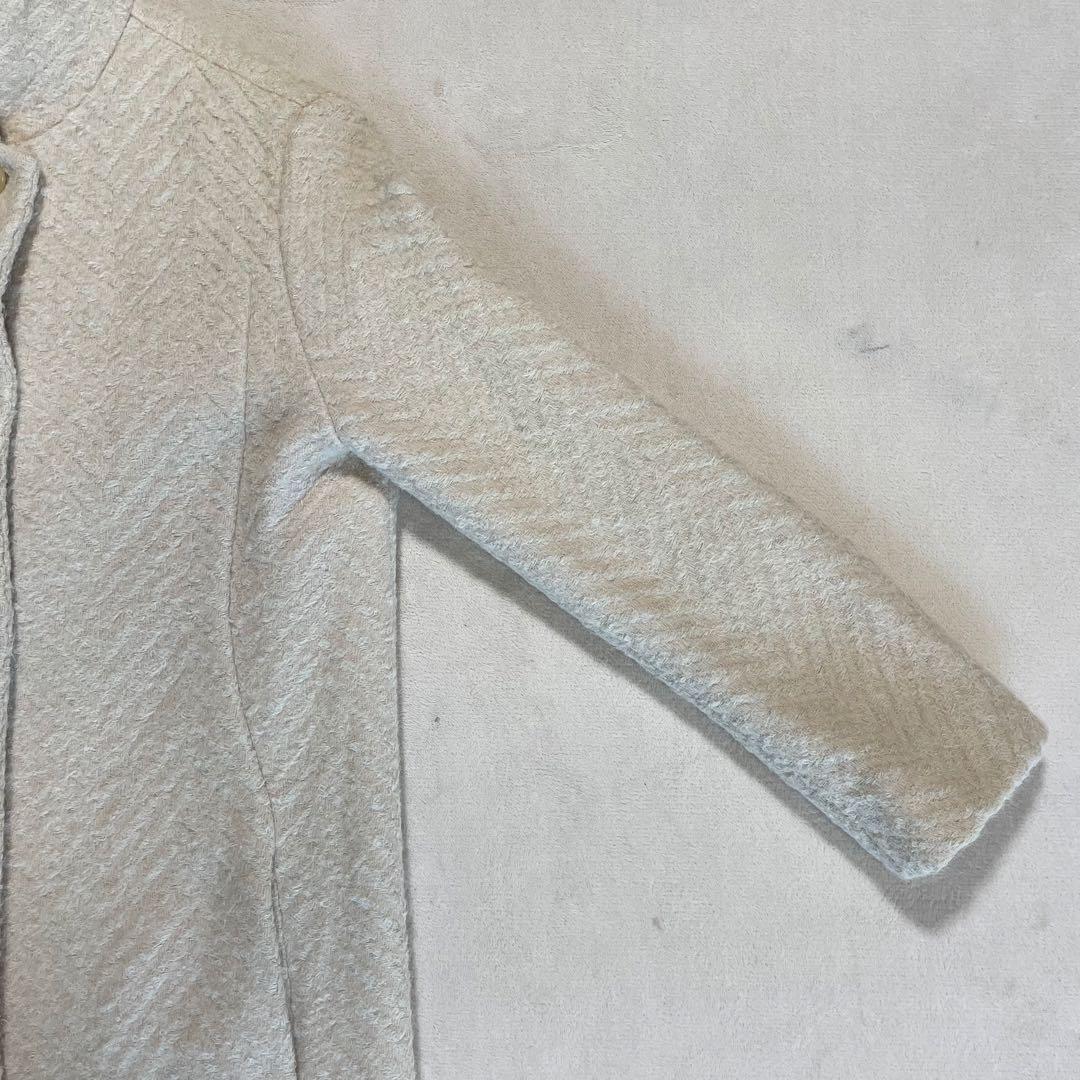 JIL SANDER ロングコート　 アルパカ　シルク　混　38