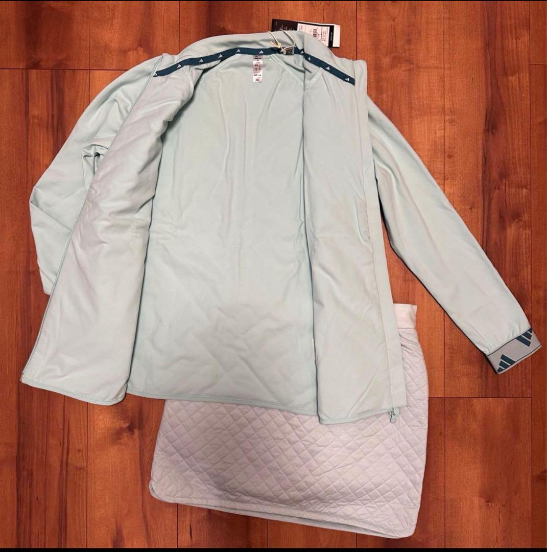 長袖　裏起毛　キルティング　ジャケット　中綿　スカート　セットアップ　秋冬　新品