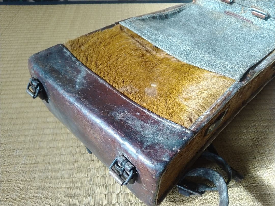 1943年製　スイス軍馬毛リュック　ディスプレイ　ミリタリー　ナイジェルクーボン