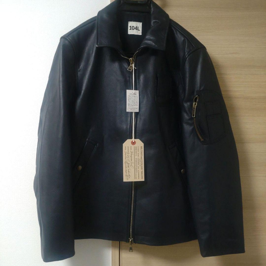 WAIPER.incフランス軍 70’sレザーフライトジャケット【WP1140】