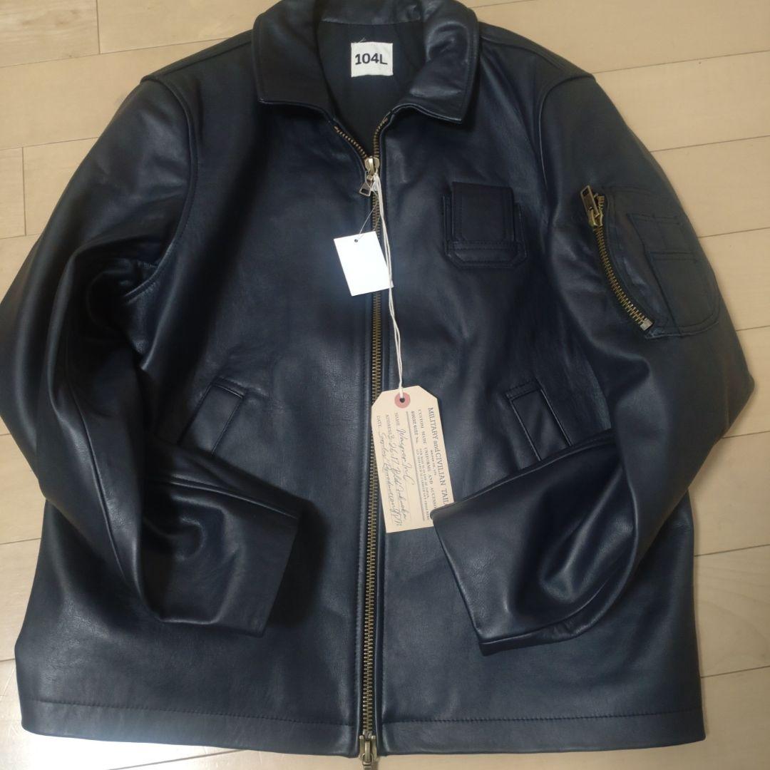 WAIPER.incフランス軍 70’sレザーフライトジャケット【WP1140】