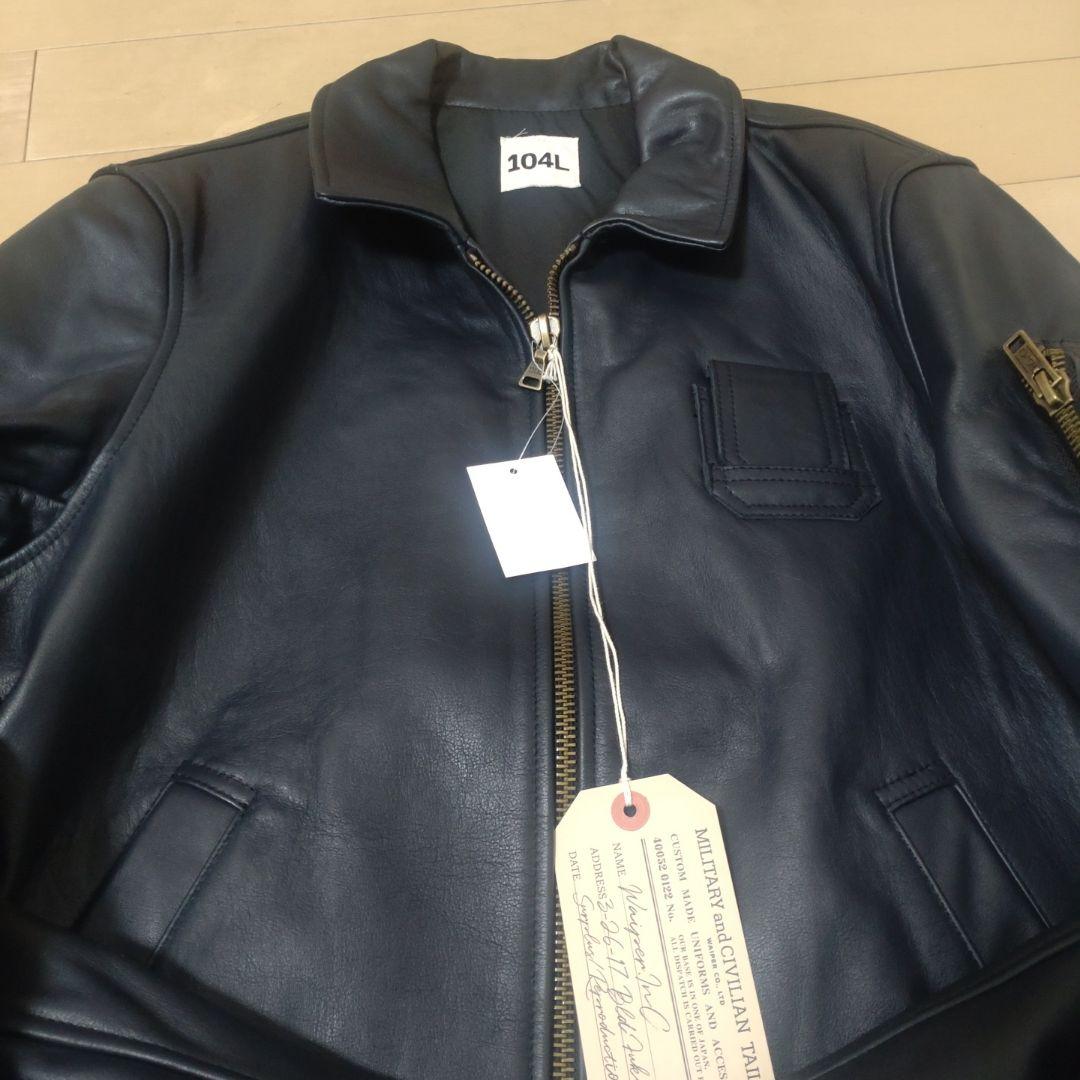 WAIPER.incフランス軍 70’sレザーフライトジャケット【WP1140】