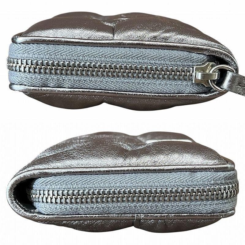 未使用保管品 メゾンマルジェラ グラムスラム ナッパレザー スモール ウォレット