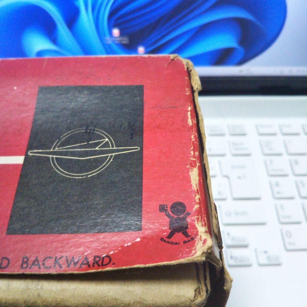 マ*ン様 オペル・レコード　セダン ブリキ　リモコンカー 　旧バンダイ　箱付き